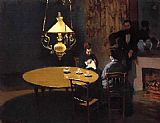 Famous Interior Paintings - An Interior after Dinner